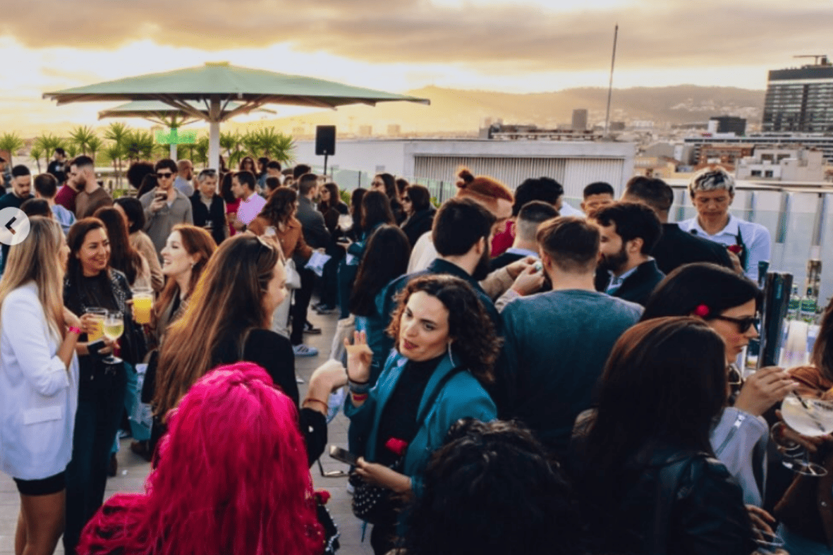 rooftop party portada